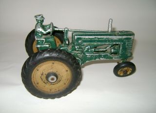 Antique Arcade Toys John Deere Model A Green Tractor 6.  00 - 16