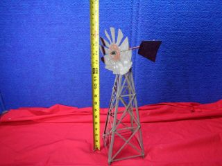 Miniature Windmill Salesman Sample? Toy Farm Equipment Implement