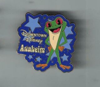 Disney Downtown Disney Anaheim Rainforest Cafe Cha - Cha The Frog Pin