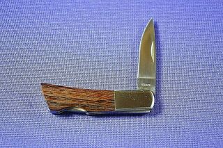 Gerber Silver Knight Japan Folding Pocket Knife 1 Blade