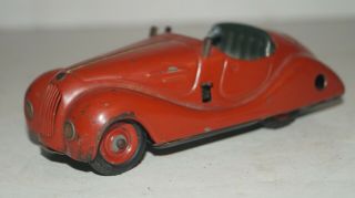 Vintage Schuco Examico 4001 Tin Wind - Up Toy Car Made In Germany - &