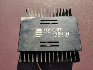 Fosgate The Punch Pr - 250 Car Amp Vintage Audio