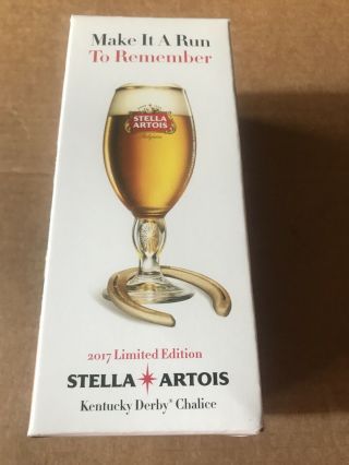 Stella Artois 2017 Limited Edition Kentucky Derby Chalice 33cl Nib Price
