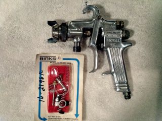 Vintage Binks Model 62 Paint Spray Gun Usa