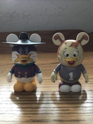 Disney Afternoon Vinylmation Darkwing Duck And Gosalyn Le 1000