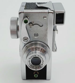 Vintage Steky Model Iiia Subminiature 16mm Film Spy Camera W/ F/3.  5 25mm Lens