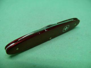 Wenger 85mm Patriot Red Alox Swiss Army Knife 2