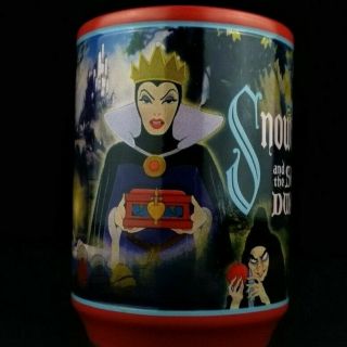 Disney Snow White And The Seven Dwarfs Animated Movie Montage With A Red Rim Mug