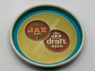 Vintage Jax Beer/jax Draft Beer Tin Tray Orleans,  La & Jackson Brewing