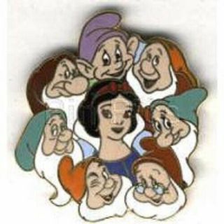 Disney Pin - Snow White And Seven Dwarfs