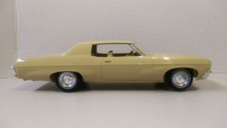 Vintage 1/25 Scale 1970 Chevrolet Impala Dealer Promo Built Plastic Model
