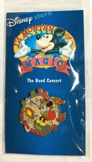 Disney Pin The Band Concert Mickey Mouse 12 Months Of Magic - 11173