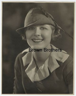 Vintage 1925 Broadway Play Marilyn Miller Peter Pan Oversized Dbw Photo 2 - Bb