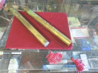 Vintage Abbott Magic Brass Set of Chinese Sticks 2