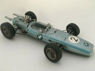 Schuco 1072 Bmw Formel Formula 2 Racing Car (no Box,  No Windup Key,  No Tire Bar)