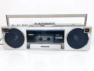 Vintage Panasonic Am/fm Radio Cassette Player Recorder Model Rx - F2