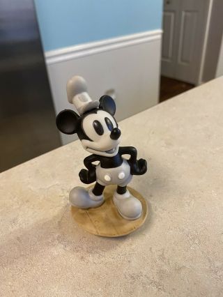 Vintage Walt Disney Mickey Mouse Ceramic Figurine 4 "