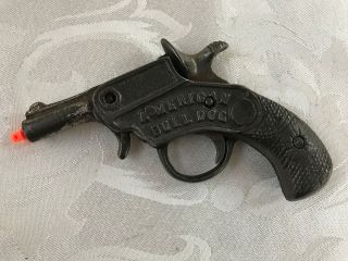 Antique 1907 Kenton American Bull Dog Cast Iron Cap Gun