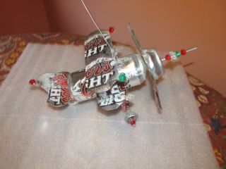 Coors Light Beer Can Plane Airplane Made From Real Cans Very Detailed
