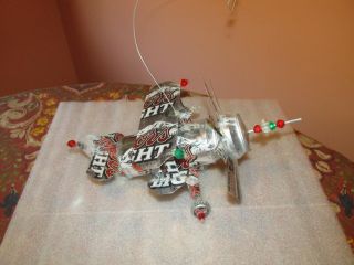 COORS LIGHT BEER Can Plane Airplane Made from REAL cans VERY DETAILED 3