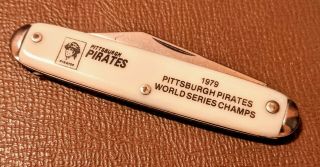 1979 Pittsburgh Pirates World Series Champs Pocket Knife
