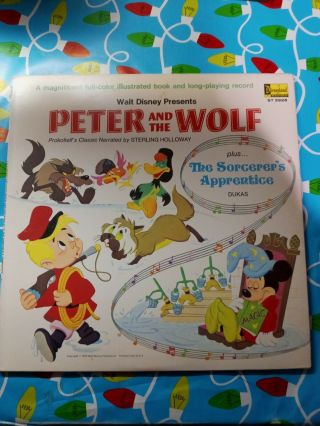 1969 Walt Disney Peter &wolf/sorceror 