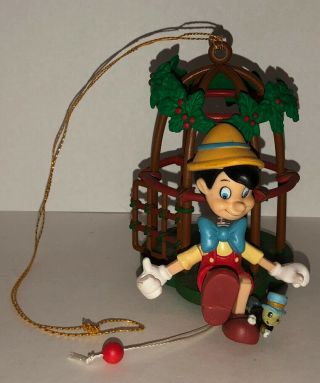 Disney Pinocchio Christmas Ornament Enesco Puppet Motion