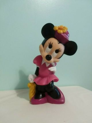 Vintage Minnie Mouse Coin Bank Walt Disney 1960 