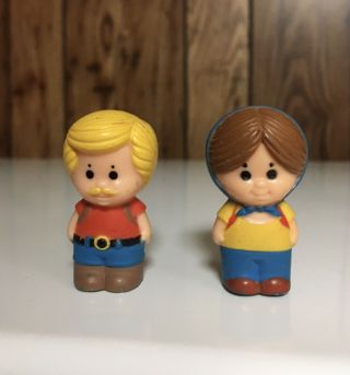 Vintage Tree Tots Family Woodrow,  Fern From Camper Set 1976 Kenner Treehouse