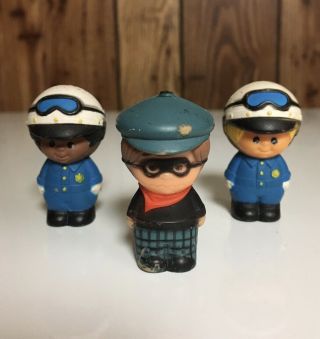 Vintage Tree Tots Family Herbie The Crook Police Officer Bobby Berry 1976 Kenner