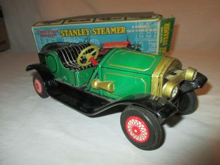 Vintage Cragstan Old Timer Friction Stanley Steamer Car -