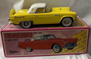 1956 Yellow Thunderbird Hardtop Toy Car By 50 