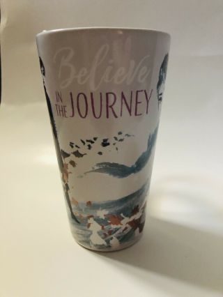 Disney FROZEN ELSA ANNA Believe In The Journey Travel Coffee Mug 2