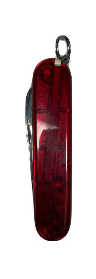 Victorinox Bantam Red See - Thru With Round Butter Knife Style Blade 3