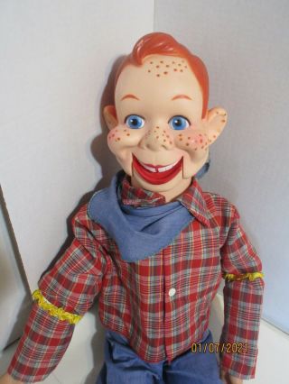 Howdy Doody 30” Ventriloquist Doll 1972 By EEGEE Celebrity Broadcasting 2