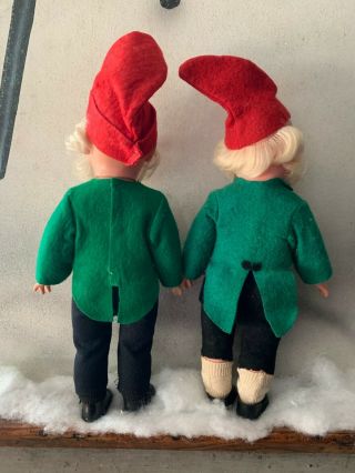 2 Vintage Crolly Larry the Lucky Leprechaun Elf Gnome Doll 11 