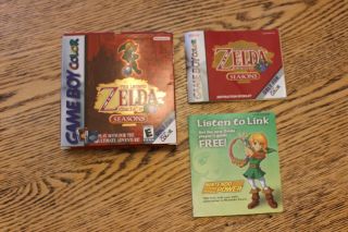 Legend Of Zelda: Oracle Of Seasons (game Boy Color,  2001) Box Only,  Vintage
