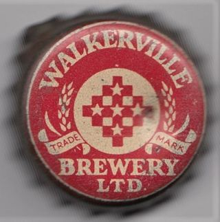 Walkerville Brewery Ltd,  Windsor Ontario – Cork Lined Crown – Canada