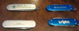 Victorinox 58mm Alox Classic Swiss Army Knife,  Collectable Logos,  Several Types