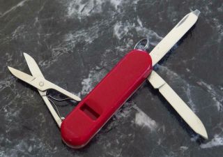 Victorinox Red Classic Whistle Swiss Army Knife, 2