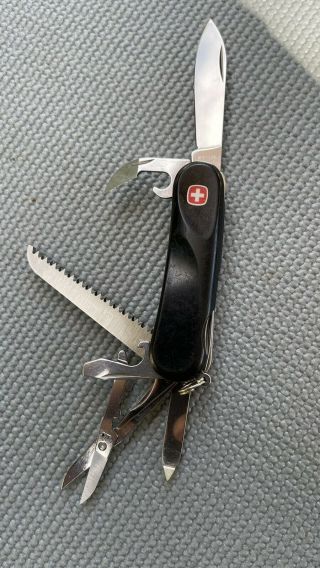 Wenger Swiss Army Knife Evo 18 Black - 91mm
