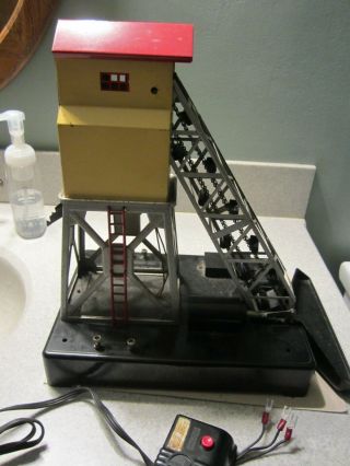 Vintage Lionel 97 Remote Control Coal Elevator With Controller