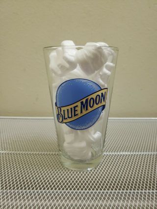 Blue Moon Brewing Company We Love Houston Beer Pint Glass