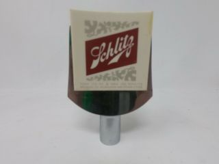 Old 1964 Schlitz Beer Tap Knob Handle Joseph Schlitz Milwaukee Wisconsin Wi