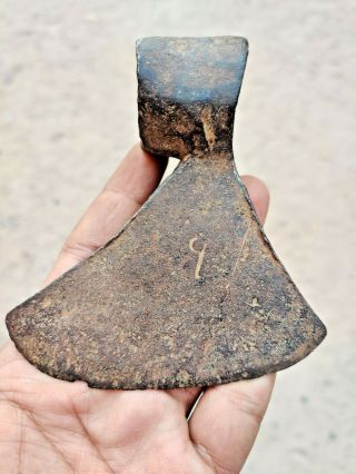 Vintage Axe Head Steel Hand Forged Vintage Collectibles