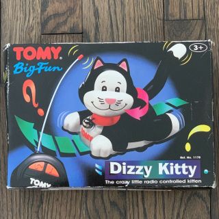 Vintage 1990’s Tomy Dizzy Kitty Classic Toy Remote Control Rc Cat Kitten Nos