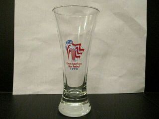 Gabf Vintage Great American Beer Festival Taster Glass 1998 Denver Colorado 90s