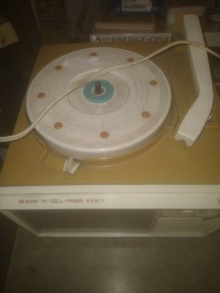 Vintage General Electric Show N Tell Phono Viewer Only