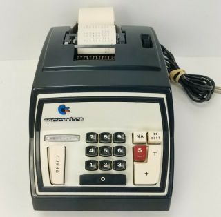 Commodore Business Machine Model 202 Adding Machine Cbm Vintage Calculator