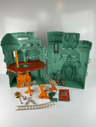 Vintage Motu He - Man 1981 Grayskull Castle Incomplete With Imperfections